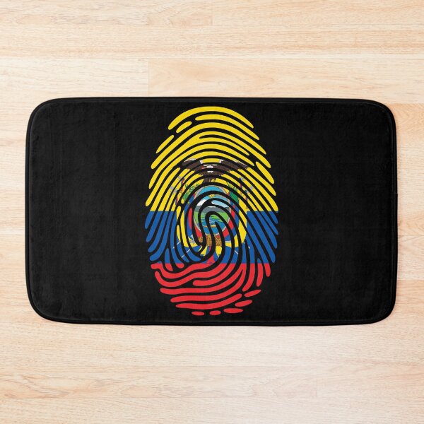Item preview, Ecuador Flag Fingerprint Identity | Ecuadorian DNA Heritage Graphic designed and sold by NTGUILTY.
