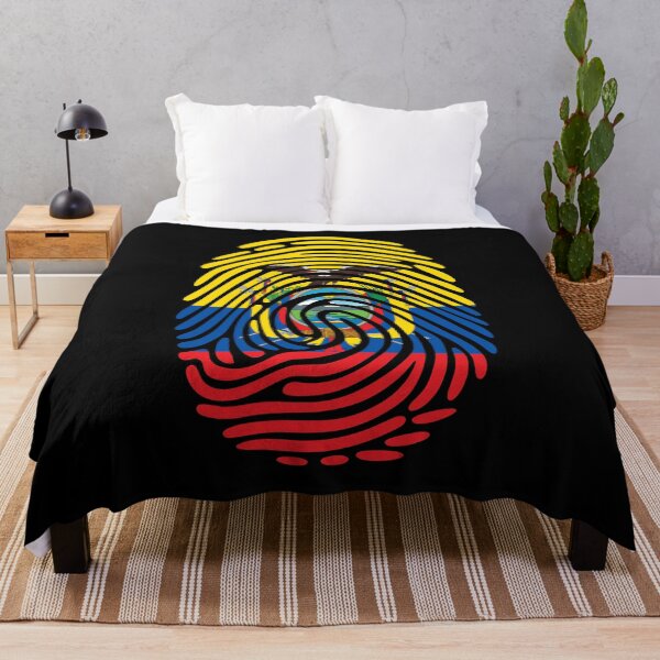 Item preview, Ecuador Flag Fingerprint Identity | Ecuadorian DNA Heritage Graphic designed and sold by NTGUILTY.