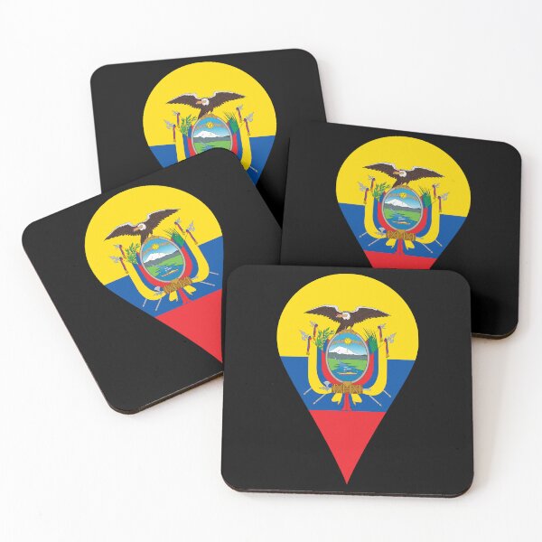 Item preview, Ecuador Flag Location Pin Map Marker | Ecuadorian Destination GPS Icon designed and sold by NTGUILTY.