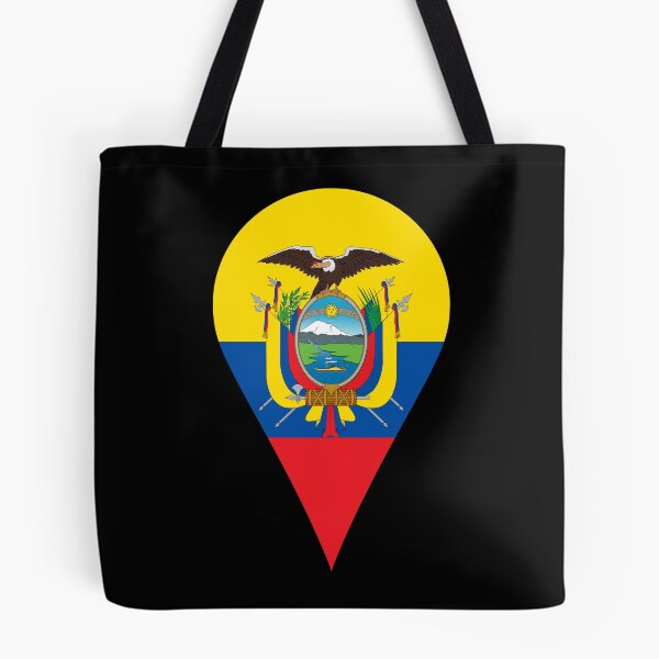 Item preview, Ecuador Flag Location Pin Map Marker | Ecuadorian Destination GPS Icon designed and sold by NTGUILTY.