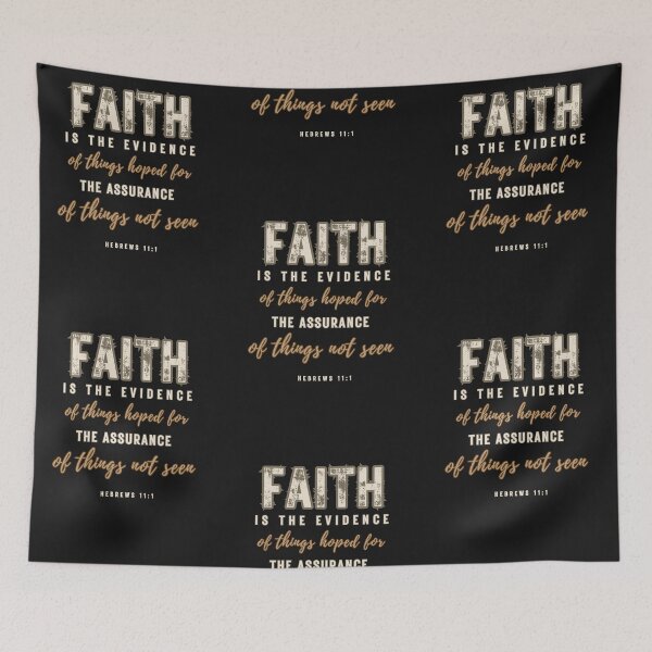 Item preview, Hebrews 11:1 Christian Faith T-Shirt | Faith Is Confidence | Bible Verse Apparel designed and sold by ThinkOnThis.