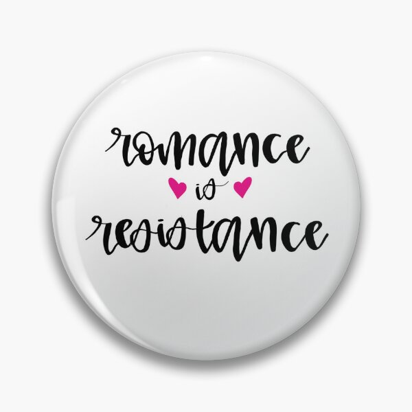 Item preview, Romance is Resistance designed and sold by Peace, Love & Pugs.