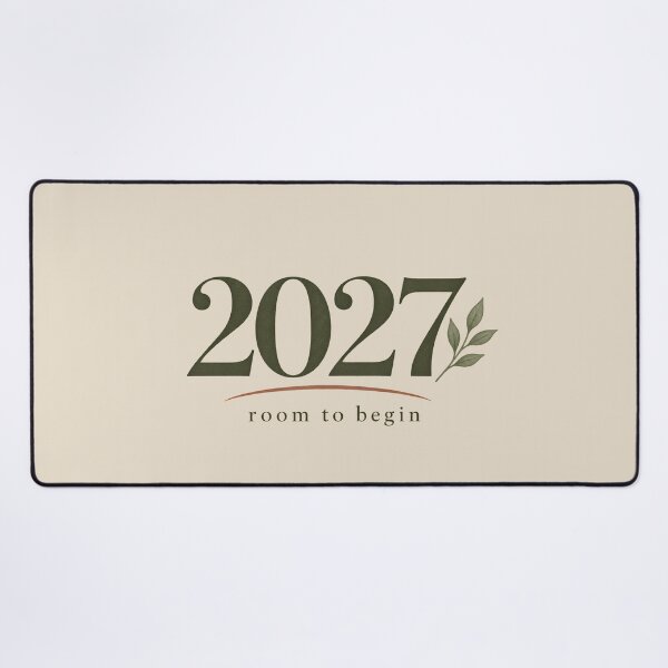 Item preview, 2027 Room To Begin New Year designed and sold by Mostafa Studio.