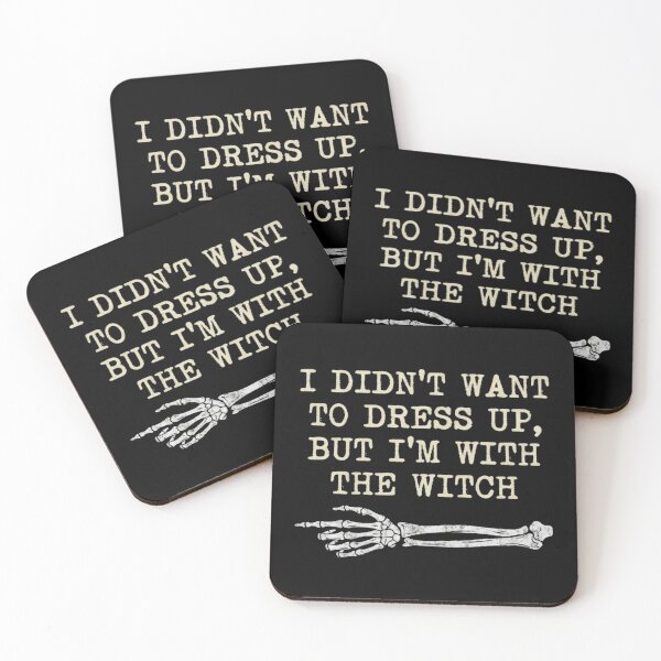 Item preview, I Didn't Want To Dress Up But I'm With The Witch Couples Halloween Costume T-Shirt    designed and sold by TeNovaStudio.