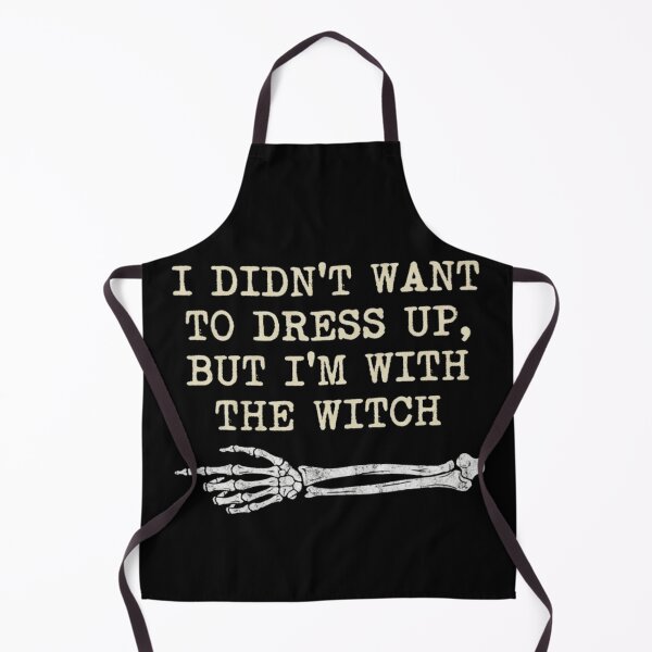 Item preview, I Didn't Want To Dress Up But I'm With The Witch Couples Halloween Costume T-Shirt    designed and sold by TeNovaStudio ⭐⭐⭐⭐⭐.