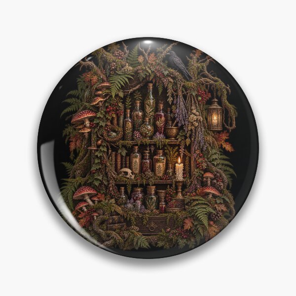 Item preview, The Hidden Apothecary – Dark Forest Gothic Design designed and sold by Scarlett-Goods.