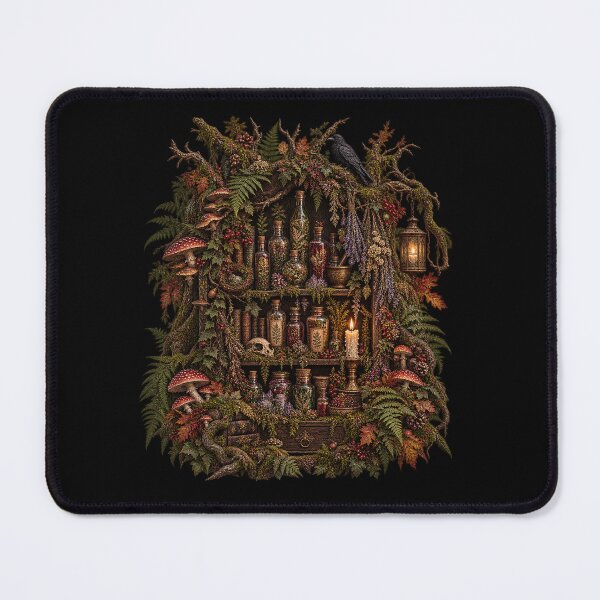 Item preview, The Hidden Apothecary – Dark Forest Gothic Design designed and sold by Scarlett-Goods.