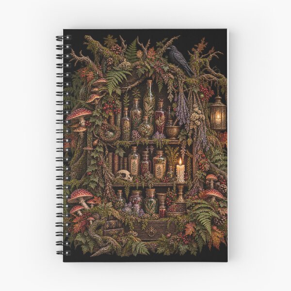 Item preview, The Hidden Apothecary – Dark Forest Gothic Design designed and sold by Scarlett-Goods.
