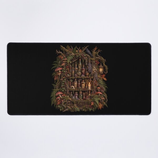 Item preview, The Hidden Apothecary – Dark Forest Gothic Design designed and sold by Scarlett-Goods.