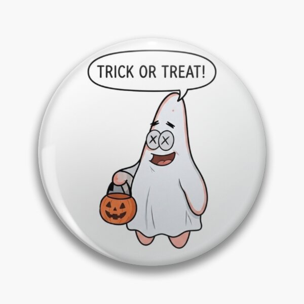 Item preview, Trick or treat Patrick Star designed and sold by LadyCartoon.