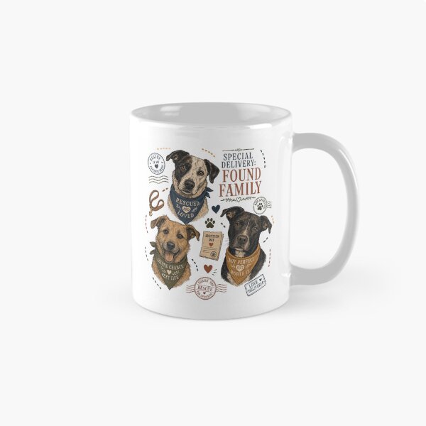 Item preview, Special Delivery Found Family Rescue Dogs designed and sold by JoyfullyOffbeat.