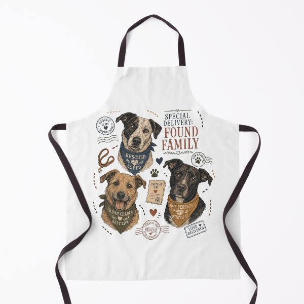 Item preview, Special Delivery Found Family Rescue Dogs designed and sold by JoyfullyOffbeat.
