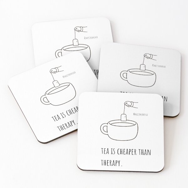 Item preview, MANINA - Tiny Hand Holding a Tea Bag designed and sold by MeetManina.