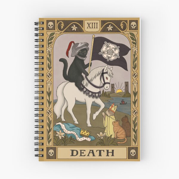 Item preview, Silas, Death Tarot Card designed and sold by FoggyFablesArt.