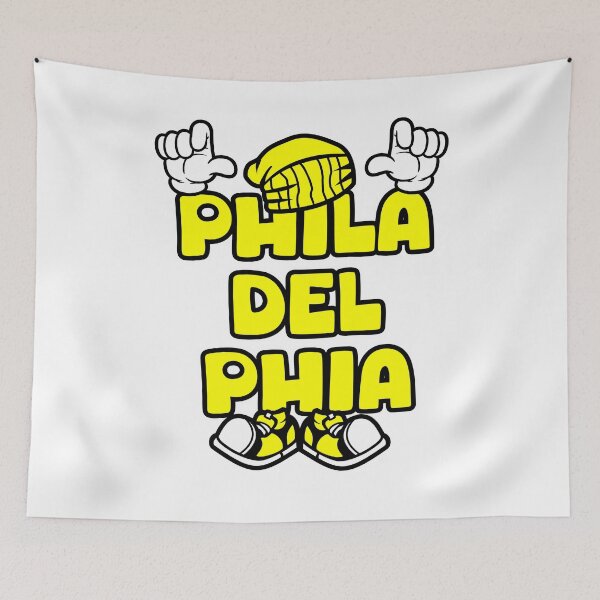 Item preview, PHILADELPHIA Typography Funny Vintage designed and sold by NFTWords.