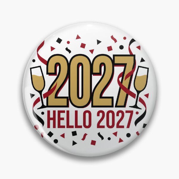 Item preview, Hello 2027 New Year designed and sold by Flamocha.