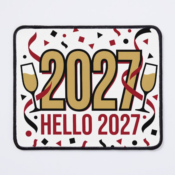 Item preview, Hello 2027 New Year designed and sold by Flamocha.