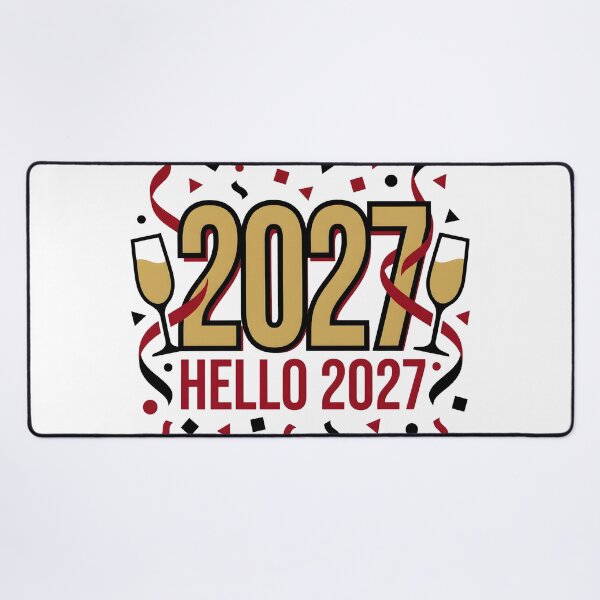 Item preview, Hello 2027 New Year designed and sold by Flamocha.