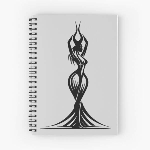 Item preview, Hathor Ancient Egyptian Goddess Silhouette designed and sold by ClubVacay.