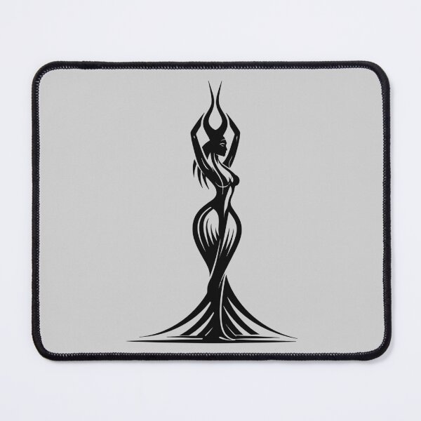 Item preview, Hathor Ancient Egyptian Goddess Silhouette designed and sold by ClubVacay.