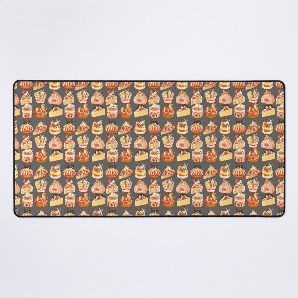 Item preview, Cute Cats and Fig Desserts – Kawaii Anime Dessert Cat Sticker Art designed and sold by StickerJas.