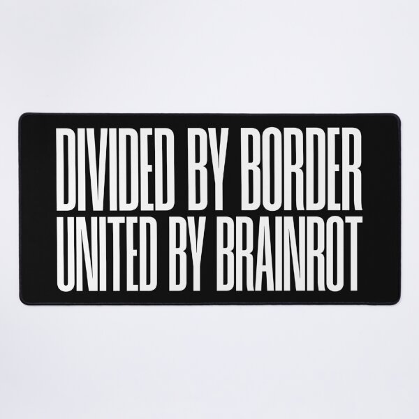 Item preview, United by Brainrot - Gen Z Ironic Internet Humor designed and sold by SweetLog.