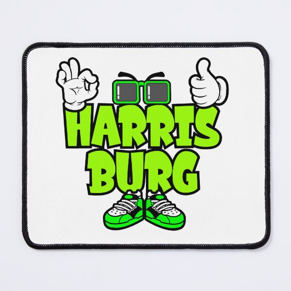 Item preview, HARRISBURG Typography Funny Vintage designed and sold by NFTWords.