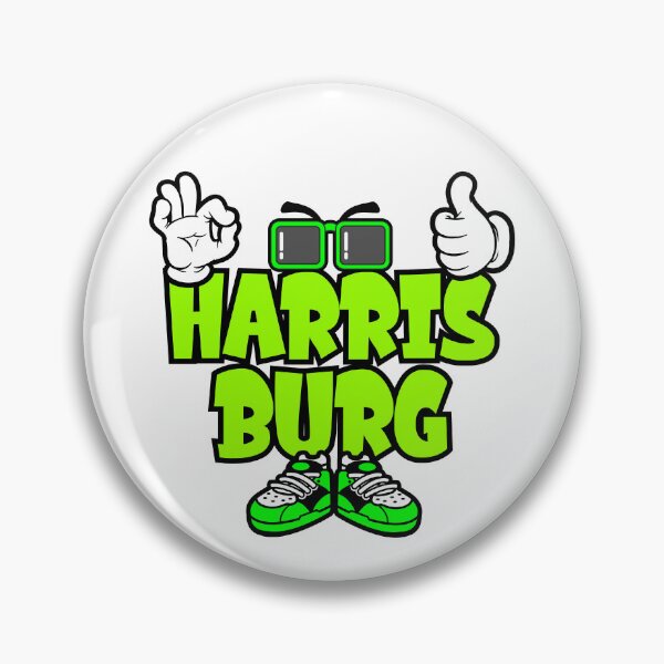 Item preview, HARRISBURG Typography Funny Vintage designed and sold by NFTWords.