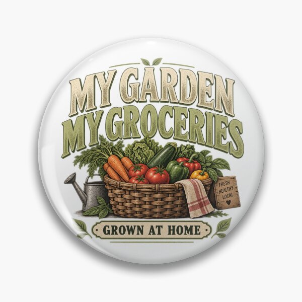 Item preview, My Garden My Groceries – Grown at Home designed and sold by DIRT & HARVEST.