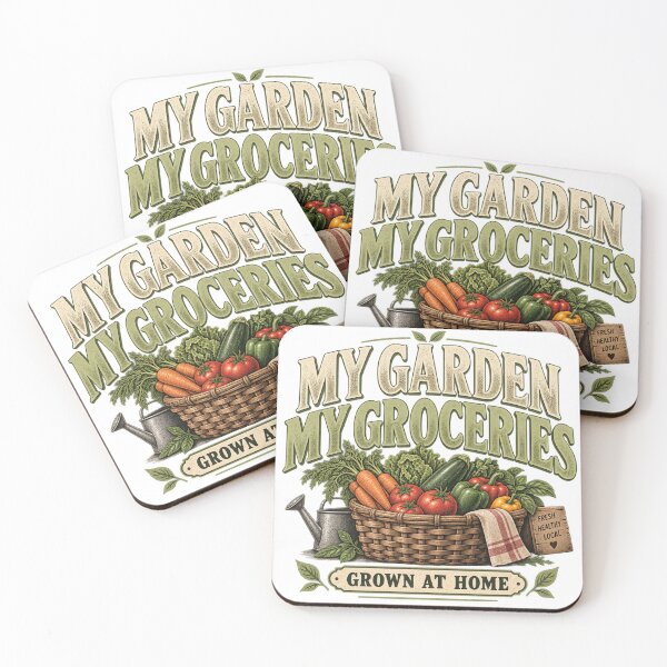 Item preview, My Garden My Groceries – Grown at Home designed and sold by DIRT & HARVEST.