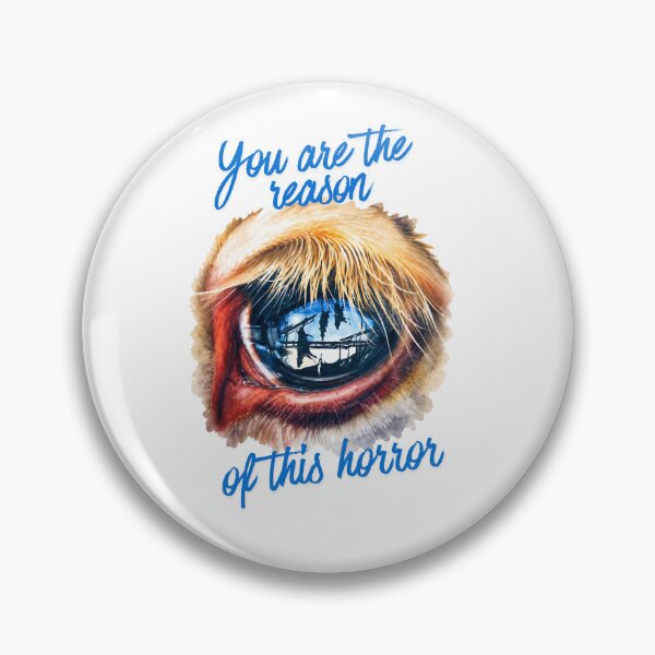 Item preview, Cow: You are the Reason of this Horror | Go vegan. designed and sold by theethicwhisper.