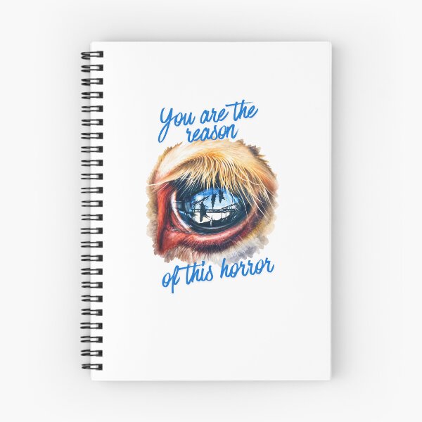 Item preview, Cow: You are the Reason of this Horror | Go vegan. designed and sold by theethicwhisper.