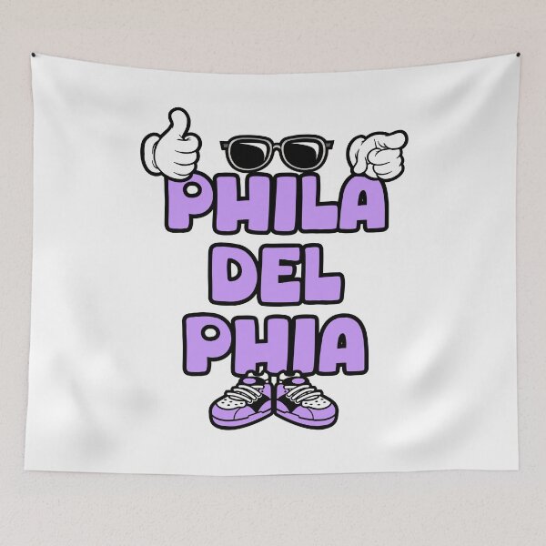 Item preview, PHILADELPHIA Vintage Cartoon Retro Comic designed and sold by NFTWords.