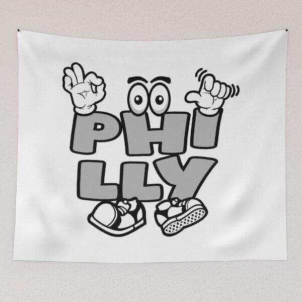 Item preview, PHILLY Typography Funny Vintage designed and sold by NFTWords.