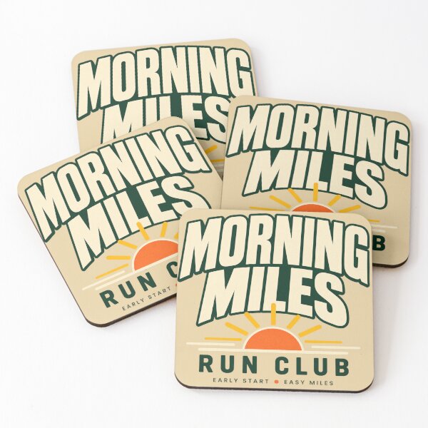 Item preview, Morning Mile Club designed and sold by NF Designs Studio DTF.