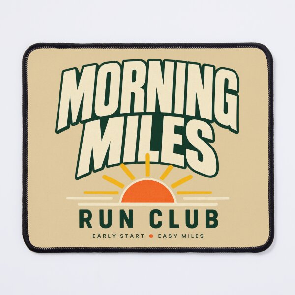 Item preview, Morning Mile Club designed and sold by NF Designs Studio DTF.