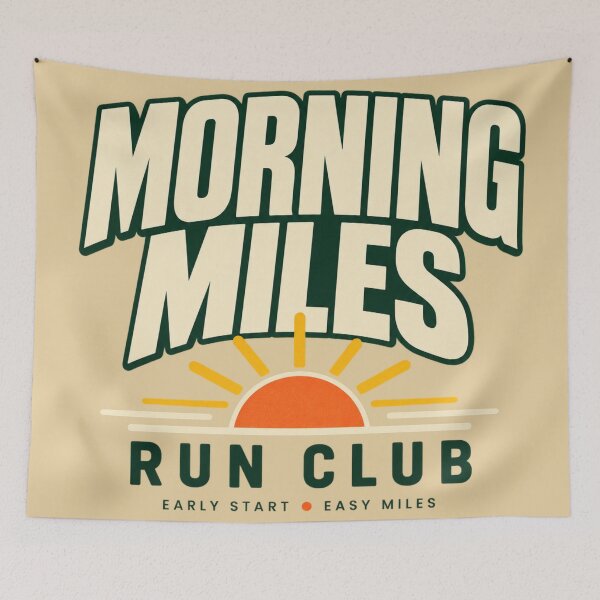 Item preview, Morning Mile Club designed and sold by NF Designs Studio DTF.