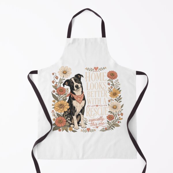 Item preview, Home Looks Better With A Rescue designed and sold by JoyfullyOffbeat.