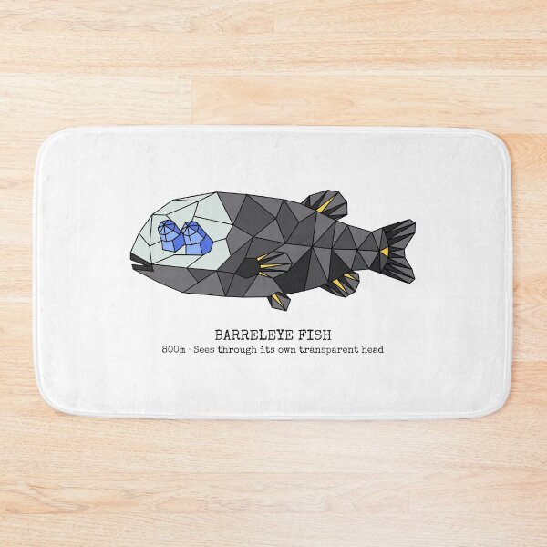 Item preview, Geometric Barreleye Fish designed and sold by AnimalsKnowAll.