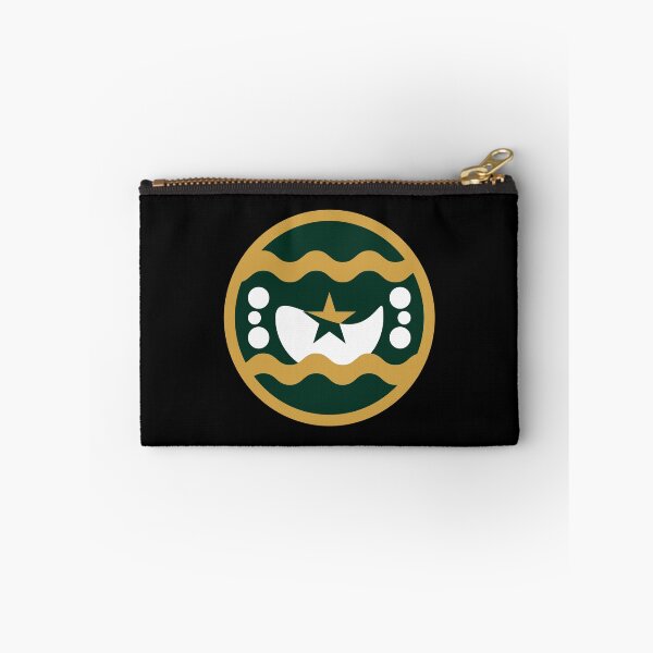 Item preview, Green and Gold Crescent Moon Star Emblem designed and sold by AhmedZouita.
