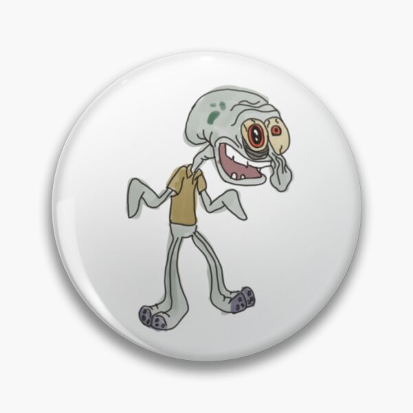 Item preview, Silly Squidward tentacles Going Crazy Meme designed and sold by knocknockz.