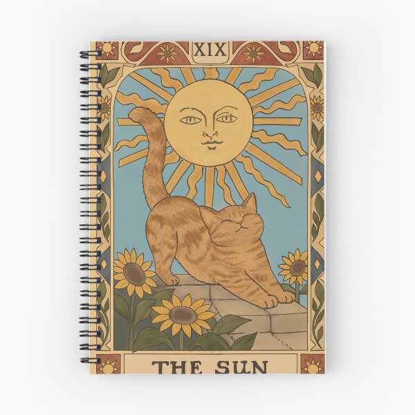 Item preview, Angus, The Sun Tarot Card designed and sold by FoggyFablesArt.