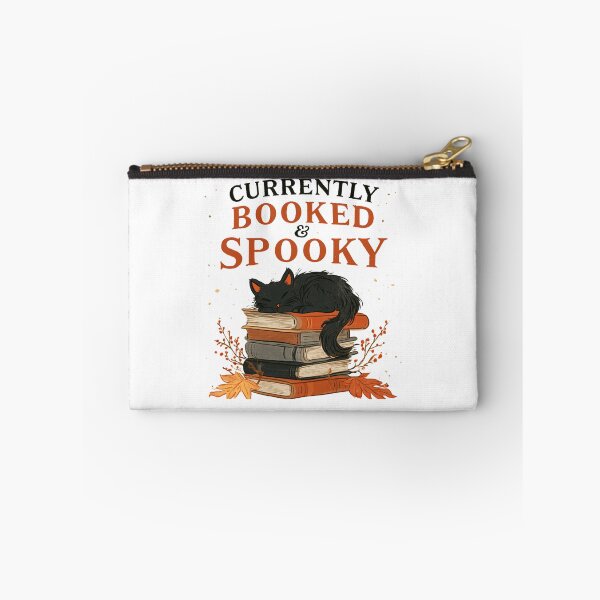 Item preview, Currently Booked & Spooky Cat – Halloween Book Lover Design designed and sold by AceEye.