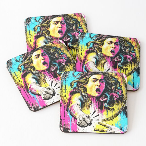 Item preview, Medusa Plays Rock Paper Scissors designed and sold by DoctorGeekStore.