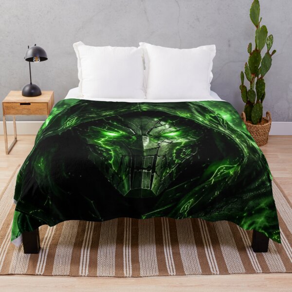 Item preview, Emerald Wraith – Dark Hooded Warrior with Green Mystic Energy designed and sold by Dyan4.