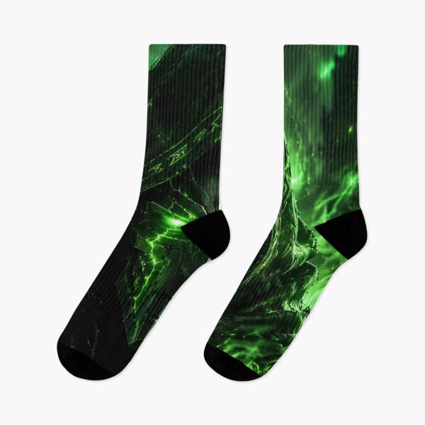 Item preview, Emerald Wraith – Dark Hooded Warrior with Green Mystic Energy designed and sold by Dyan4.