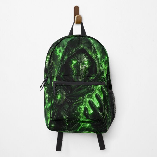 Item preview, Emerald Wraith – Dark Hooded Warrior with Green Mystic Energy designed and sold by Dyan4.