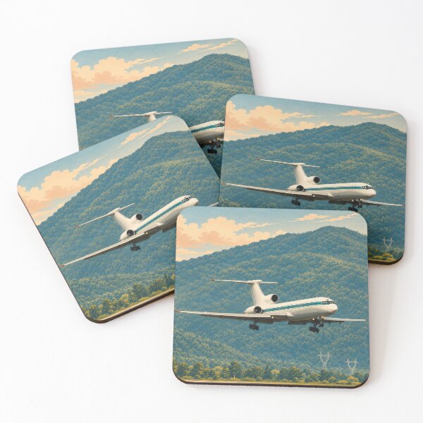 Item preview, Vintage Tri Engine Airliner Mountain Flight designed and sold by EMaviation_.