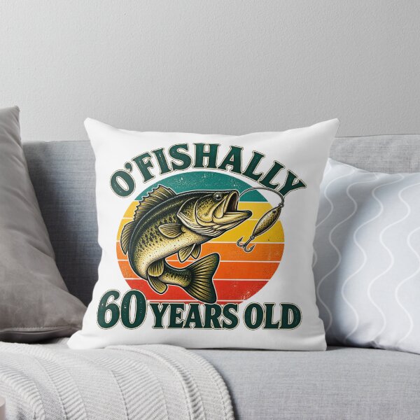 Item preview, O’Fishally 60 Years Old Funny 60th Birthday Fishing Fisherman Humor designed and sold by 76Valeria.