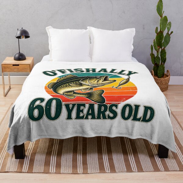 Item preview, O’Fishally 60 Years Old Funny 60th Birthday Fishing Fisherman Humor designed and sold by 76Valeria.